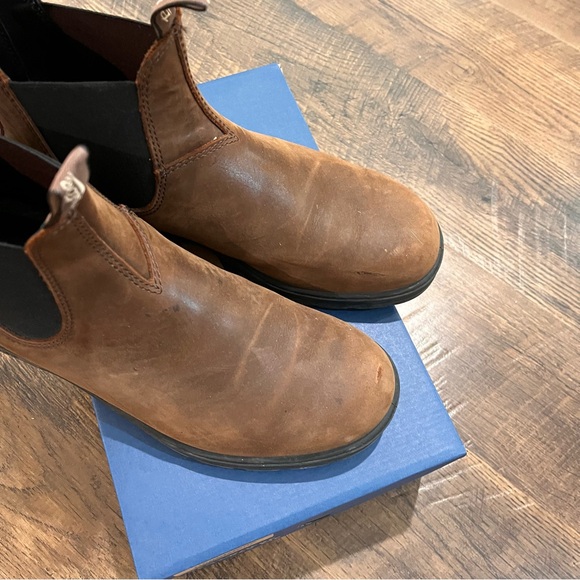 blundstone dress boot rustic brown Blundstone Rustic Brown Dress Chelsea Boot – Ledbury main image 0